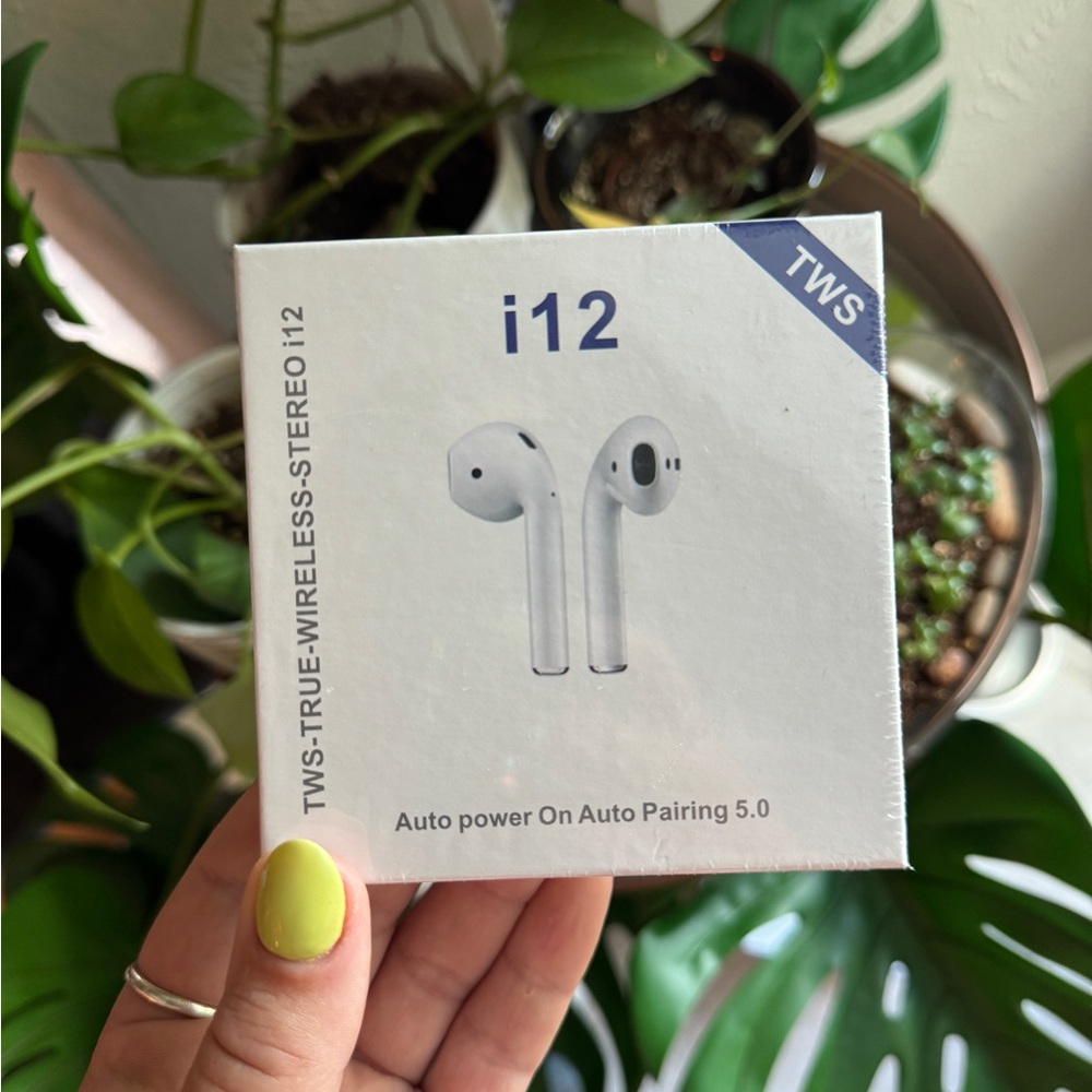 TWS i12 True Wireless Earbuds - White